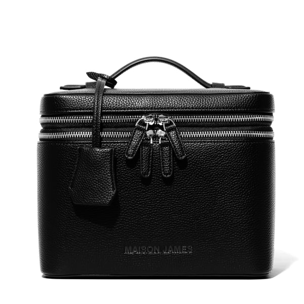 Maison James, Vanity Case, Duo Vanity Case, Large Vanity Case, Black Vanity Case, Best Vanity Case, Luxury Vanity Case, Makeup Case, Train Trunk, Makeup Bag, Makeup Organizer