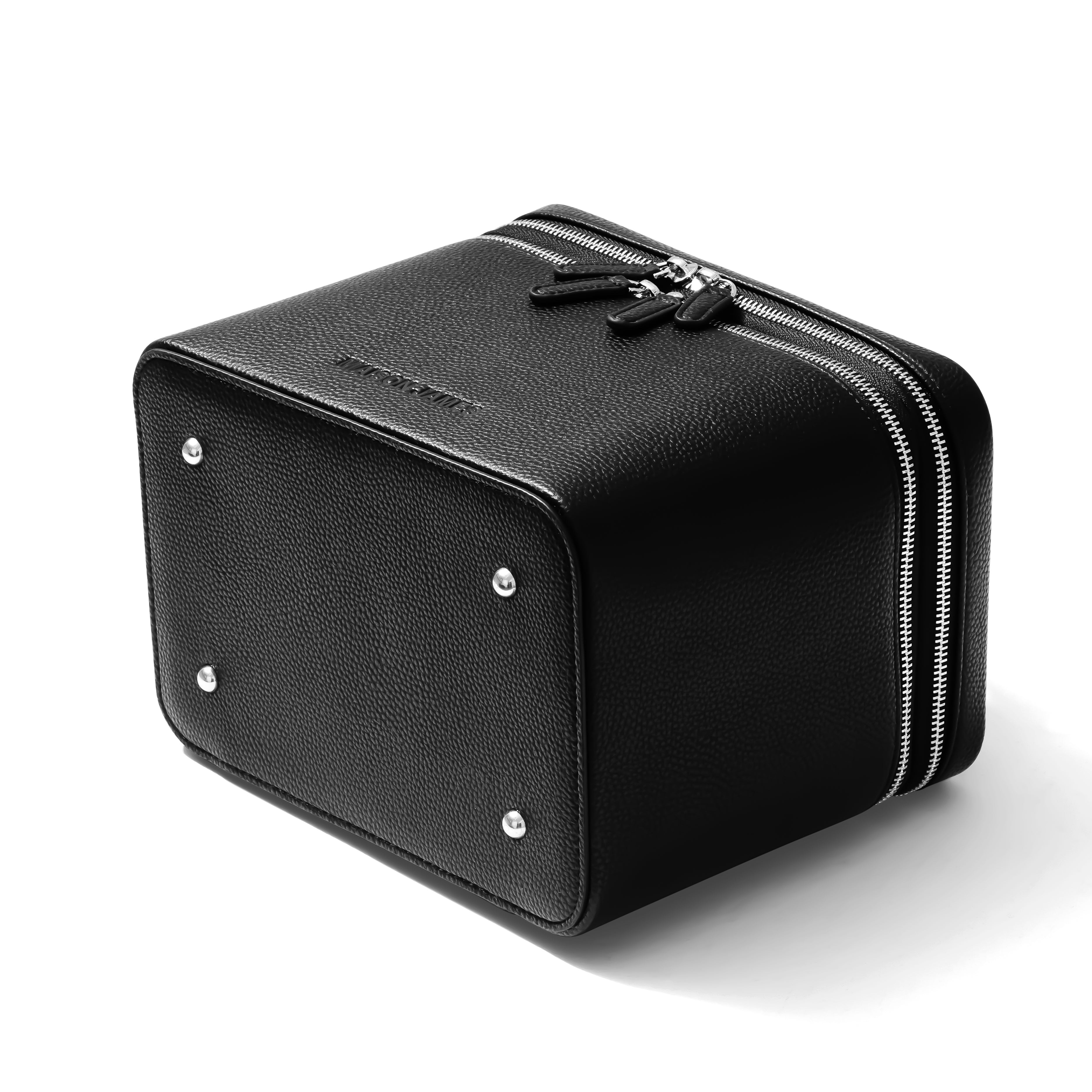 Maison James, Vanity Case, Duo Vanity Case, Large Vanity Case, Black Vanity Case, Best Vanity Case, Luxury Vanity Case, Makeup Case, Train Trunk, Makeup Bag